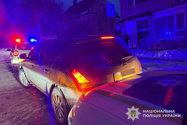 Протаранив авто поліції: працівник ТЦК спричинив ДТП у Бережанах