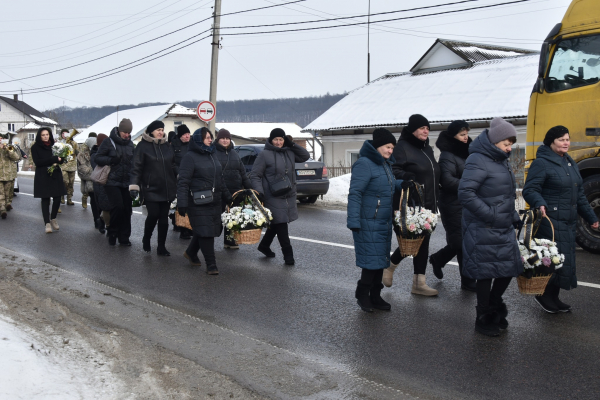 На Теребовлянщині провели в останню путь ветерана війни Степана Дідушевича (фото)