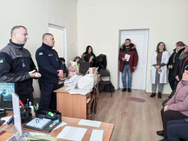 Виїзні навчання: у громаді на Бережанщині людей готували до дій у надзвичайних ситуаціях (фото)