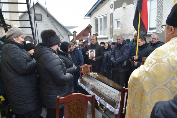 На Теребовлянщині провели в останню путь ветерана війни Степана Дідушевича (фото)