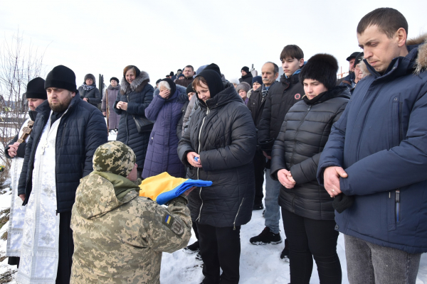На Теребовлянщині провели в останню путь ветерана війни Степана Дідушевича (фото)