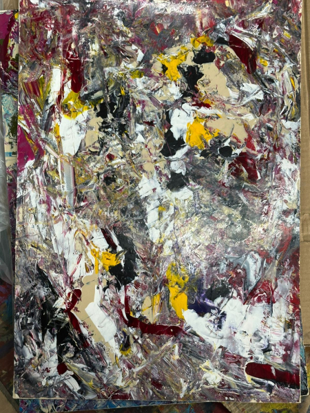 Художник Іван Марчук представив фрагмент циклу «Виходять мрії з берегів» (фото)