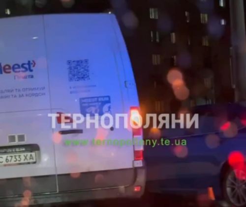 У Тернополі сталася аварія в районі автовокзалу (відео)