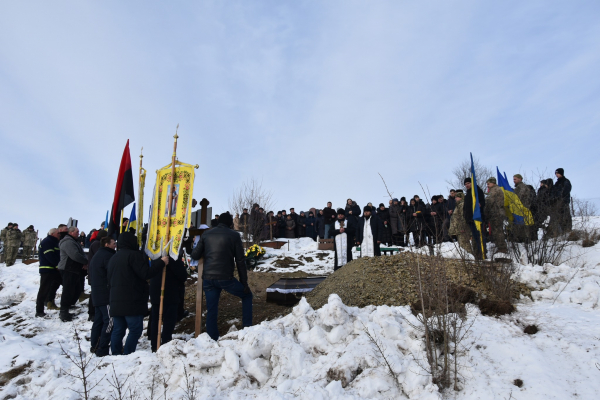 На Теребовлянщині провели в останню путь ветерана війни Степана Дідушевича (фото)