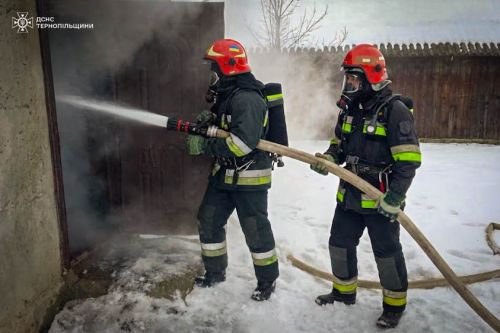 На Чортківщині під час пожежі виявили тіло жінки (фото)