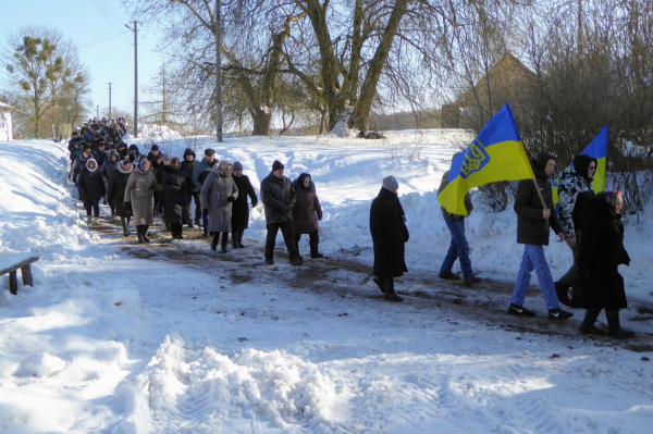 На Шумщині провели в останню путь полеглого захисника Володимира Федчука (фото)
