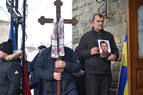 На Теребовлянщині провели в останню путь ветерана війни Степана Дідушевича (фото)