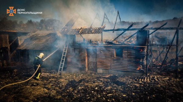 За добу на Тернопільщині сталося 10 пожеж та знешкодили вибухонебезпечний предмет (фото)