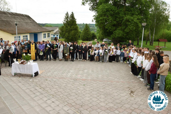 У селі Бірки відкрили меморіальну дошку Герою Дмитру Войцішевському (фото)