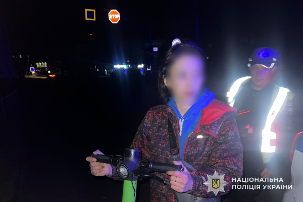 П’яні та під наркотиками мчали на електросамокатах: під час комендантської затримали порушників у Тернополі (ФОТО)