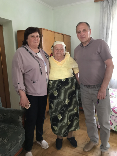 Жителька села Скородинці Ярослава Лев відсвяткувала 90-річний ювілей (фото)