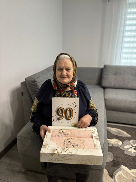 Жителька Великогаївської громади Марія Бучинська відзначила 90-річчя (фото)