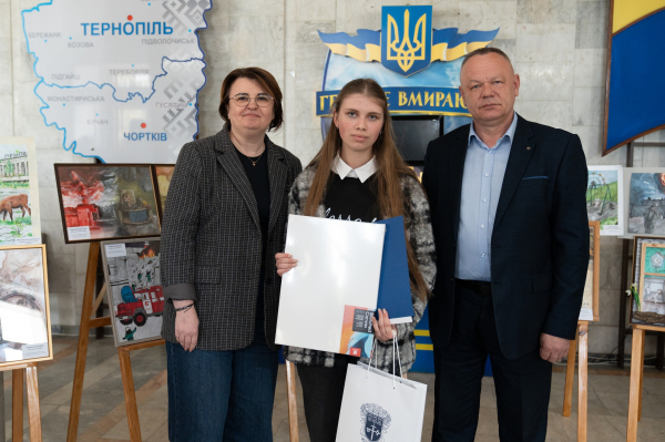 Пам’ять про Чорнобиль через мистецтво: у Тернополі нагородили переможців конкурсу (фото)