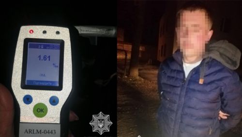 На Тернопільщині збільшується кількість водіїв, які сідають за кермо напідпитку
