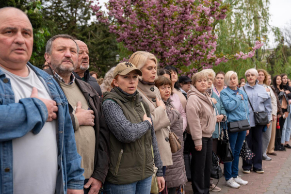 Підняттям прапора ЄС у Тернополі відзначили День Європи (фото)
