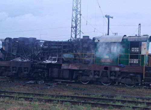 Ворог і вночі продовжив завдавати цілеспрямованих ударів по залізниці України (фото)