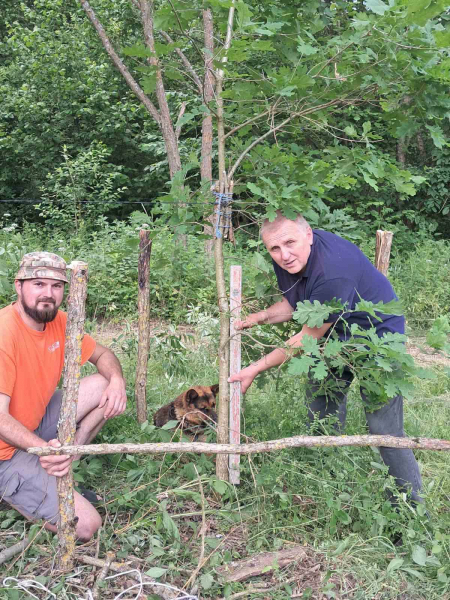 На Бережанщині розпочали будівництво важливого проєкту до 60-річчя одного з лідерів патріотичного руху (фото)