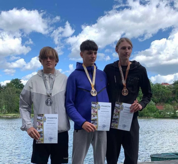 Золото та срібло на чемпіонаті України здобули веслувальники з Тернополя (ФОТО)