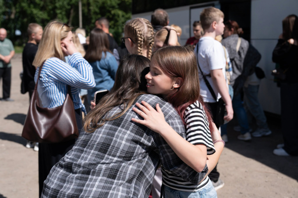 Діти, які постраждали від війни на Тернопільщині, поїхали відпочивати у Литву (фото)