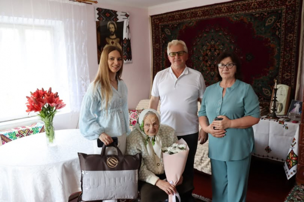 Жителька села Івачів Горішній Ганна Шпак відсвяткувала 96-річчя (фото)