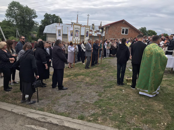 Пам’ятний банер загиблому захиснику Тарасу Казнодію відкрили у Теребовлянській громаді (фото)