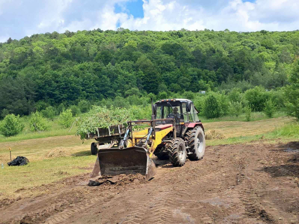 На Бережанщині розпочали будівництво важливого проєкту до 60-річчя одного з лідерів патріотичного руху (фото)