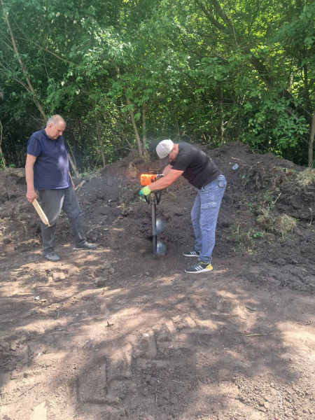 На Бережанщині розпочали будівництво важливого проєкту до 60-річчя одного з лідерів патріотичного руху (фото)