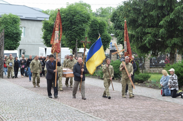 У Чорткові зустріли «на щиті» захисника Анатолія Марчака (фото)