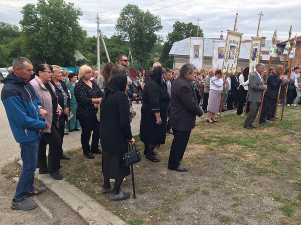 Пам’ятний банер загиблому захиснику Тарасу Казнодію відкрили у Теребовлянській громаді (фото)