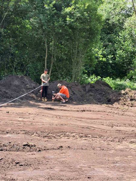 На Бережанщині розпочали будівництво важливого проєкту до 60-річчя одного з лідерів патріотичного руху (фото)