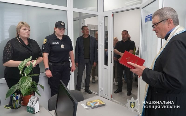 У селі в Бучацькій громаді з’явилася поліцейська станція (ФОТО, ВІДЕО)