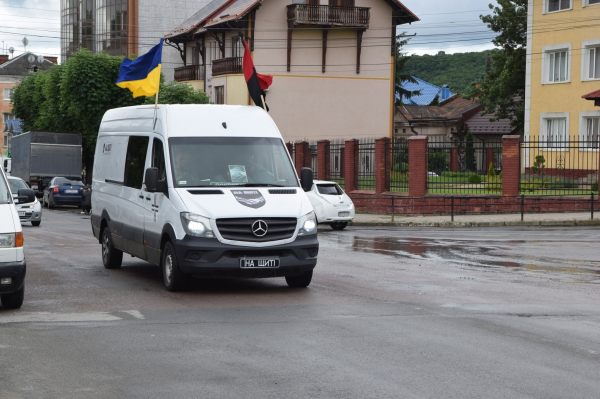 У Чорткові зустріли «на щиті» захисника Анатолія Марчака (фото)