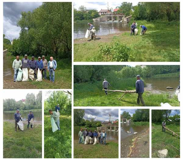 Від Бережан до Заліщиків: прибиранням берегів водойм відзначили Міжнародний день Дністра (фото)