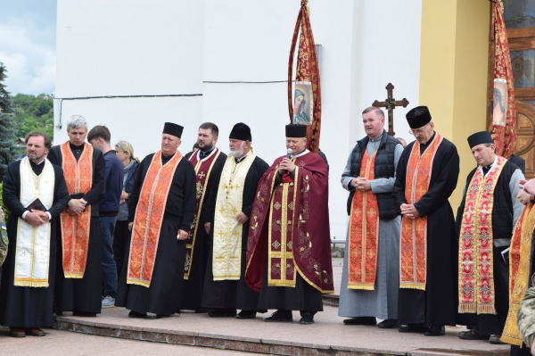 У Чорткові зустріли «на щиті» захисника Анатолія Марчака (фото)