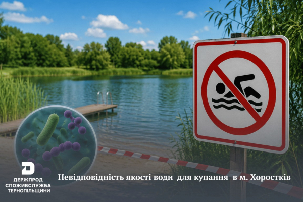 Кишкову паличку та ентерококи виявили у воді в Хоросткові