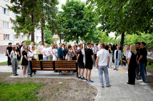 Майданчик безбар'єрності відкрили у ЗУНУ в Тернополі завдяки студентській ініціативі (ФОТО)