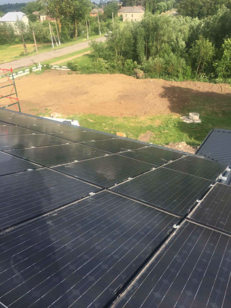 У Білобожницькій громаді запрацювала перша сонячна електростанція (фото)