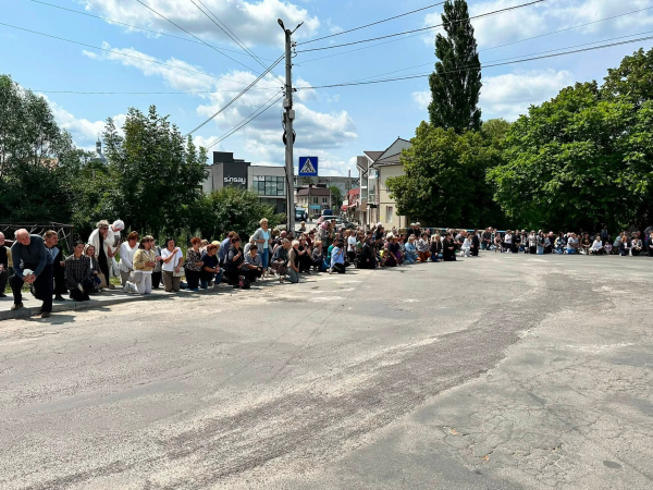 «На щиті» до Козівської громади повернувся захисник Михайло Завиташ (фото)