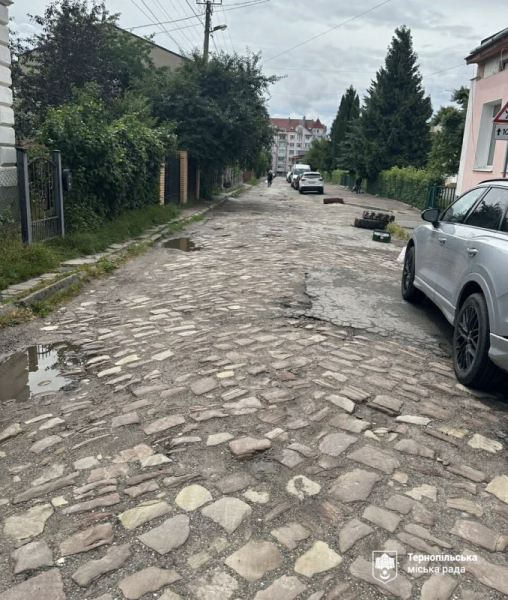 На «Новому світі» у Тернополі мешканці добилися ремонту дороги, завдяки петиції (ФОТО)
