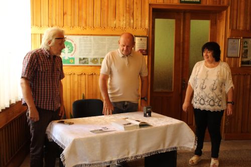 У заповіднику «Медобори» погасили пам’ятну марку до 140-річчя від дня народження Владислава Шафера