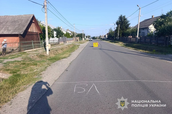 В Хоростківській громаді п'яний водій збив 13-річну дівчинку на електросамокаті (фото)