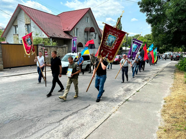 «На щиті» до Козівської громади повернувся захисник Михайло Завиташ (фото)