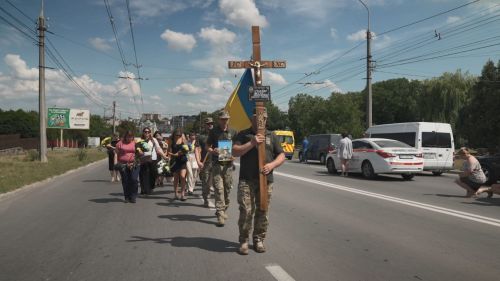 У Тернополі попрощалися із захисником Юрієм Грабасом, якого майже два роки вважали зниклим безвісти (фото, відео)