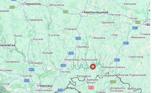 Поблизу Тернопільщини зафіксували землетрус