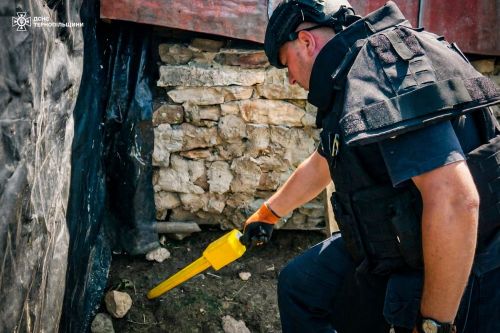 Біля будинків на Тернопільщині виявили 6 артилерійських снарядів