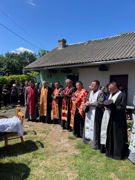 У Саранчуках попрощалися із захисником Олегом Сокирником (фото)