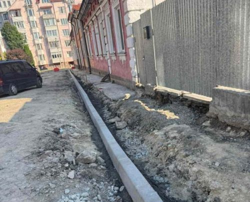 У Тернополі триває ремонт вулиці Івана Горбачевського: що вже зробили (фото)