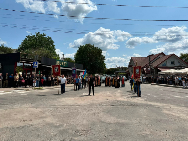 «На щиті» до Козівської громади повернувся захисник Михайло Завиташ (фото)