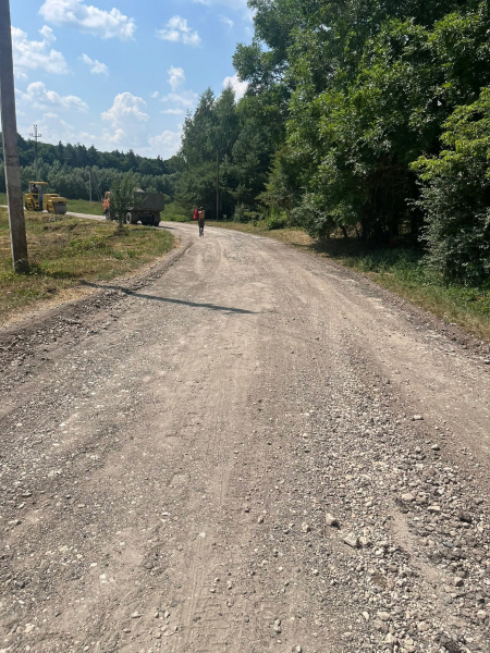 У селі на Зборівщині капітально відремонтували дорогу (фото)