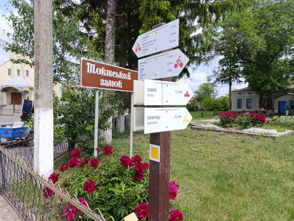 У громадах Тернопільщини встановили навігацію для туристичних маршрутів завдовжки 254 км (фото)